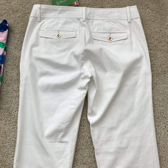 Lilly Pulitzer Cocoanut Walk Crop Pants - Picture 5 of 8